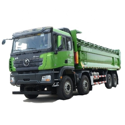 오른쪽 운전 타입 수동 변속기 핫 사용 된 샤크만 X3000 460 HP 8X4 덤프 트럭 8.8m