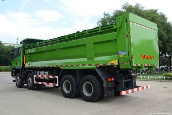 오른쪽 운전 타입 수동 변속기 핫 사용 된 샤크만 X3000 460 HP 8X4 덤프 트럭 8.8m