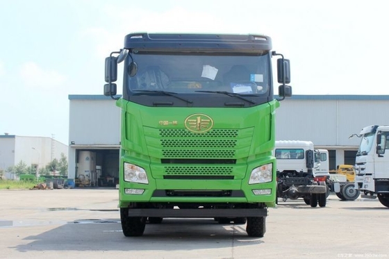 팅도 해방 JH6 375hp 6X4 5.6m 덤프 트럭 사용 중이지만 훌륭한 상태