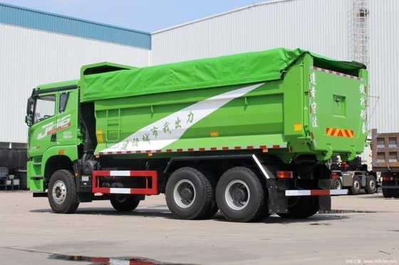 팅도 해방 JH6 375hp 6X4 5.6m 덤프 트럭 사용 중이지만 훌륭한 상태