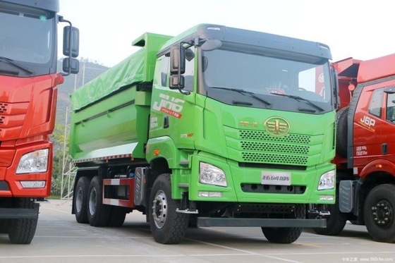 청다오 Jiefang JH6 무거운 트럭 375HP 6X4 5.8m 덤프 트럭 6x4 드라이브 휠