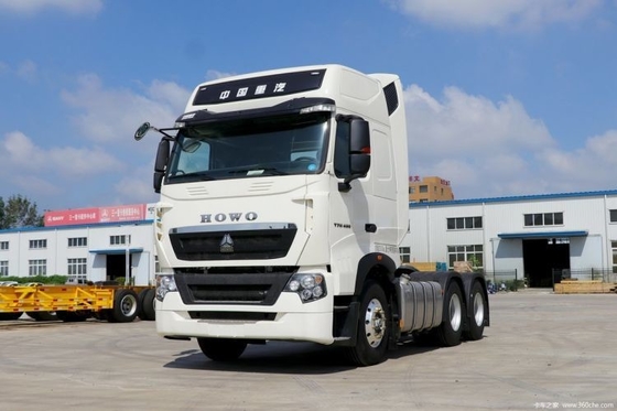 중고용 480HP 6X4 SINOTRUCK HOWO T7H AMT 자동변속기와 무거운 트럭