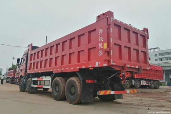 팔 Faw Jiefang J6P 460hp 8X4 8.2m 덤프 트럭 수동 변속기와 높은 토크