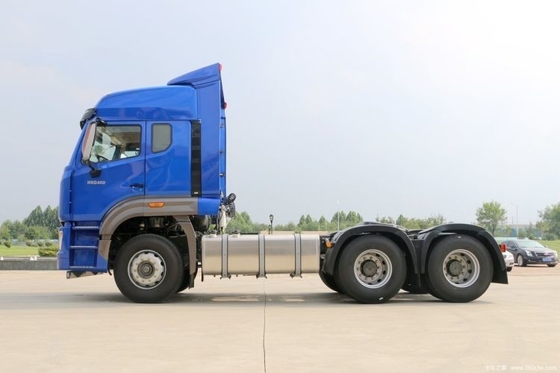사용된 SINOTRUCK Haohan N6G 400HP 6X4 자동 에어컨을 가진 트랙터 트럭을 구입