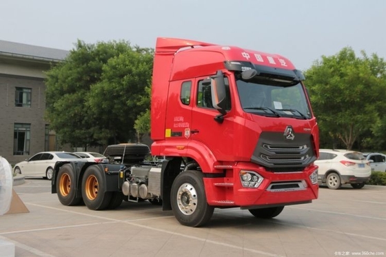 핫 스톡 Sinotruk Haohan N7W 6X4 트랙터 트럭 400HP 및 16th 기어 gearbox