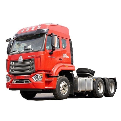 뜨거운 중고용 6X4 SINOTRUCK HOWo N7W 2 회전 변속기와 무거운 트럭 트랙터 헤드