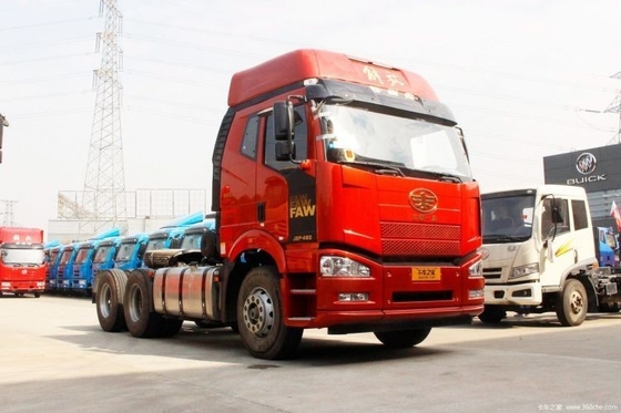 8800kg 총차량 FAW Jiefang J6P 무거운 트럭 460HP 6X4 트랙터 트럭