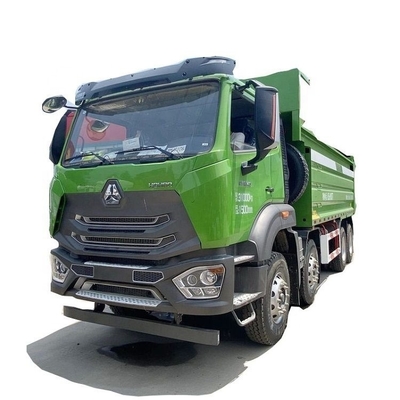 0km 국가 중량 트럭 하오한 N5G 340 HP 8X4 5.6m 전문용 덤프 트럭