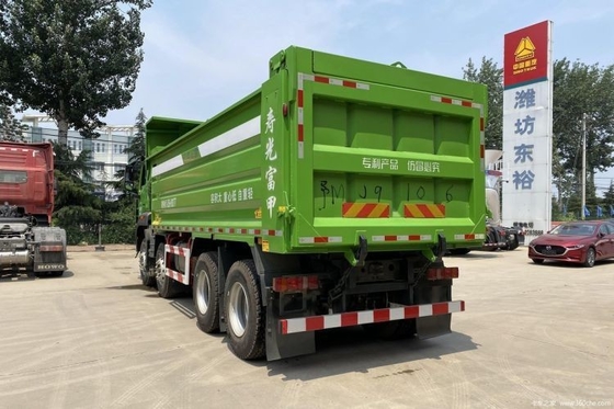 0km 국가 중량 트럭 하오한 N5G 340 HP 8X4 5.6m 전문용 덤프 트럭