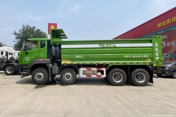 0km 국가 중량 트럭 하오한 N5G 340 HP 8X4 5.6m 전문용 덤프 트럭