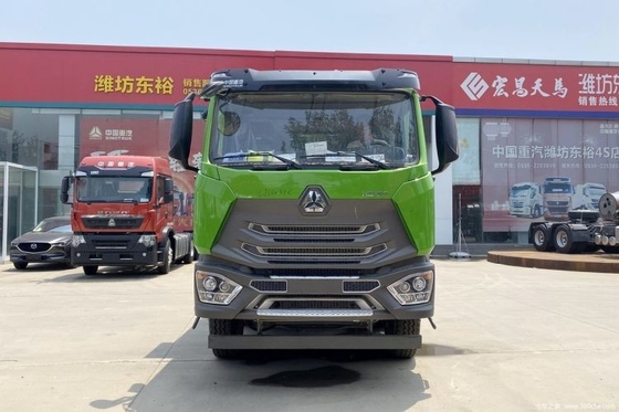 0km 국가 중량 트럭 하오한 N5G 340 HP 8X4 5.6m 전문용 덤프 트럭