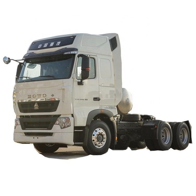 드라이브 휠 6X4 SinoTRUK HOWO T7H LNG 트랙터 트럭 440HP 물류 운송