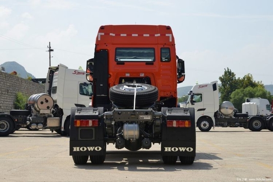 400HP 4X2 자동 에어컨 흰색 국가 중량 트럭 HOWO TX 트랙터 트럭