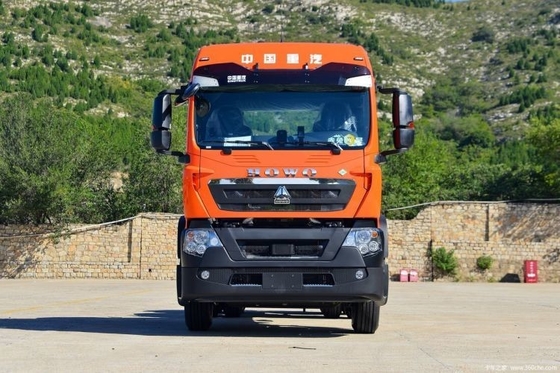 시노트럭 기어박스 시노트럭 HOWO TX7 480hp 6X4 LNG 트랙터 트럭 운송용