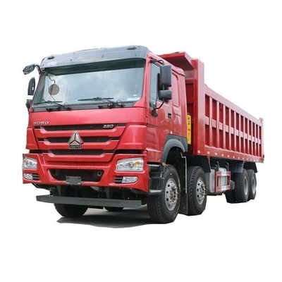 2011 국립 중량 트럭 HOWO 8X4 8.2m 덤프 트럭 380 HP 유로 2/3/4 사용용 0 km