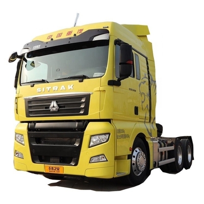 540 HP 6X4 Sinotruck SITRAK C7H 올바른 운전 유형과 특징을 가진 무거운 트럭 트랙터