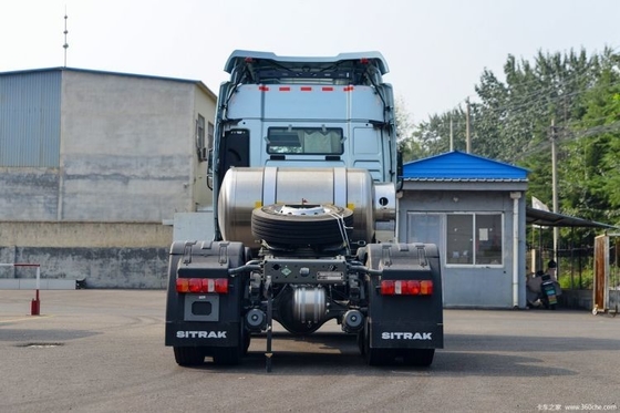 중고용 트럭 트랙터 헤드 Sinotruk SITRAK G7S 530 HP 6X4 LNG 느린 액체로 자동 변속기