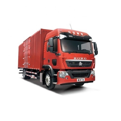 250마력 중량 트럭 HOWO TX 4X2 6.8m 중고물 운송용 창고 그리드 트럭