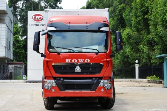 240hp 6X2 9.5 미터 뱅 트럭 핫 중고 트럭 HOWO T5G