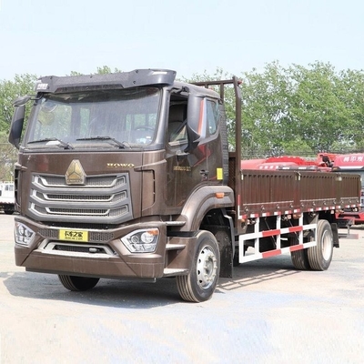 시노트룩 국립 중량 트럭 HOWo NX 220HP 4X2 6.75m 밴 화물용 허들 트럭