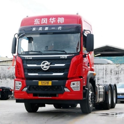 둥 펑후아 쉐인 HV5 460 HP 6X4 트랙터 트럭 헤드 31-40톤 부하 용량