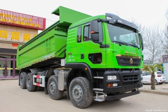 위키하이 엔진 12 전진 국가 중량 트럭 HOWO TX7 460 HP 8X4 6.5m 덤프 트럭