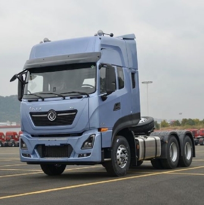 둥펑 티안롱 KL 465 HP 6X4 트랙터 트럭 머리가 큰 연료 탱크 용량