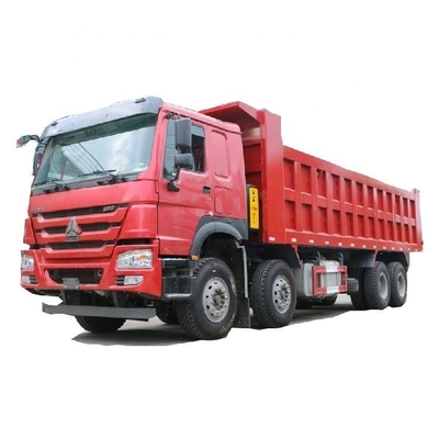 터치 스크린 23 특수 사용된 0km SINOTRUCK HOWO 무거운 트럭 380 HP 8X4 8.2m 덤프 트럭