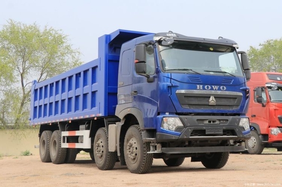 사용된 0 km Sinotruk HOWO T7H 중량 트럭 440 HP 8X4 7.6m 세계 시장에 대한 덤프 트럭
