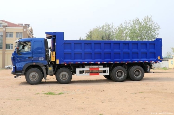 사용된 0 km Sinotruk HOWO T7H 중량 트럭 440 HP 8X4 7.6m 세계 시장에 대한 덤프 트럭
