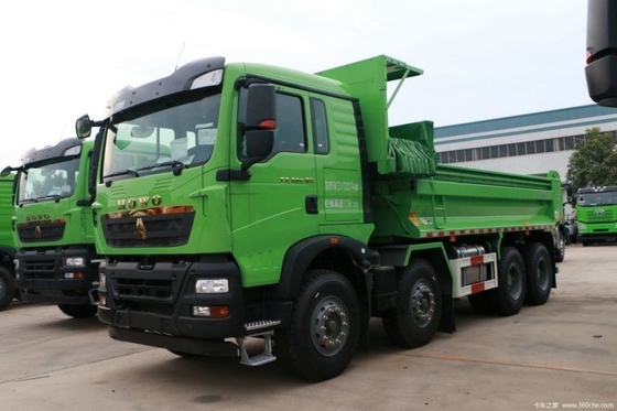 시노트럭 HOWO TX 무거운 트럭 350 HP 8X4 6.8m 무거운 용량 용품용 덤프 트럭