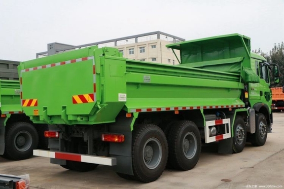 시노트럭 HOWO TX 무거운 트럭 350 HP 8X4 6.8m 무거운 용량 용품용 덤프 트럭