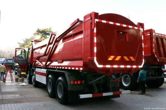 인기 있는 중고품 부티크 시노트럭 HOWO 무거운 트럭 440 HP 8X4 덤프 트럭 7.6m