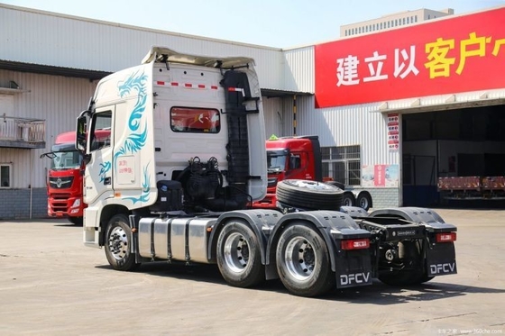 둥펑 티안롱 GX 560 HP 6X4 트랙터 트럭 역교속기 2번과 ESC 시스템