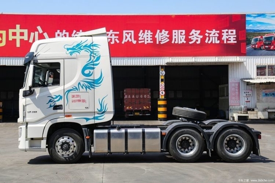 둥펑 티안롱 GX 560 HP 6X4 트랙터 트럭 역교속기 2번과 ESC 시스템