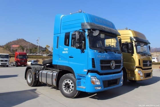 동펜 천롱 중형 트럭 340HP 4X2 트랙터 자동 창문 및 유로 배출