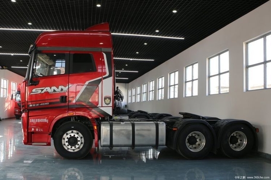 트리니티 중량 트럭 485 HP 6X4 디젤 트럭 머리와 공기 서스펜션 운전자 좌석