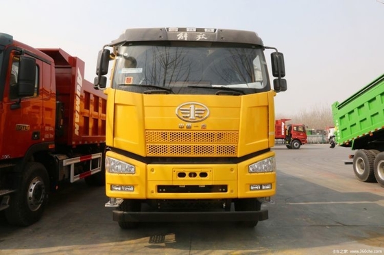 420 HP 6X4 Faw Jiefang J6P 무거운 트럭 산 버전 터치 스크린으로 덤프 트럭