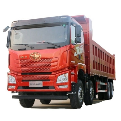 -준비된 청다오 Jiefang JH6 무거운 트럭 430 HP 8X4 8.2m ABS와 ESC와 함께 덤프 트럭