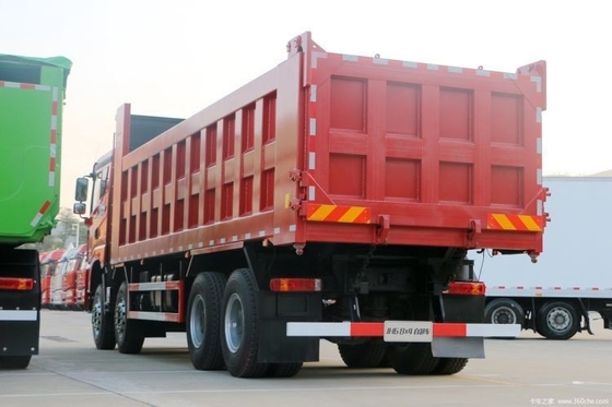-준비된 청다오 Jiefang JH6 무거운 트럭 430 HP 8X4 8.2m ABS와 ESC와 함께 덤프 트럭
