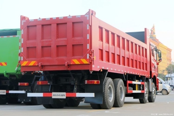 -준비된 청다오 Jiefang JH6 무거운 트럭 430 HP 8X4 8.2m ABS와 ESC와 함께 덤프 트럭