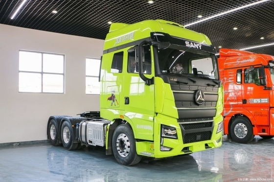 트리니티 중량 트럭 585 HP 6X4 AMT 자동 트랙터 트럭 역차 번호 2
