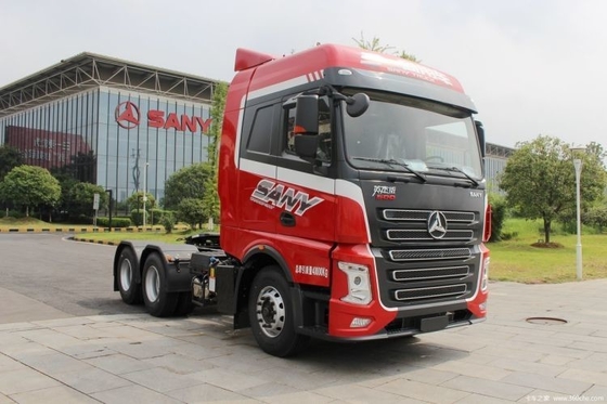 연료 탱크 700L 합금 알루미늄 트리니티 무거운 트럭 500 HP 6X4 트랙터 트럭