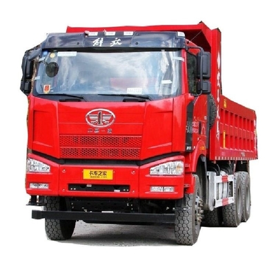 10 타이어 번호 FAW Jiefang J6P 무거운 트럭 남서쪽 버전 370HP 6X4 6.4m 덤프 트럭