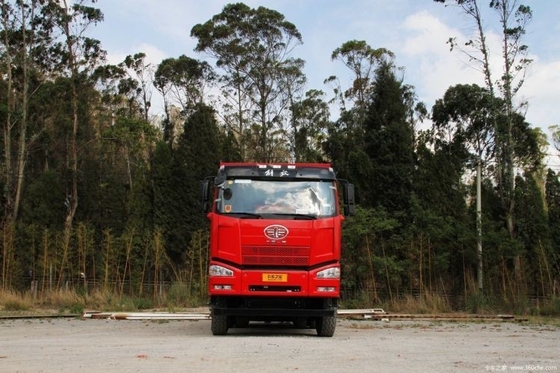10 타이어 번호 FAW Jiefang J6P 무거운 트럭 남서쪽 버전 370HP 6X4 6.4m 덤프 트럭
