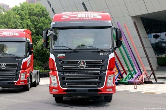 500 HP 6X4 트랙터 사용 된 0 Km 트리니티 무거운 트럭 공기 서스펜션 운전자 좌석