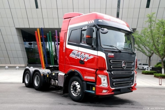 500 HP 6X4 트랙터 사용 된 0 Km 트리니티 무거운 트럭 공기 서스펜션 운전자 좌석