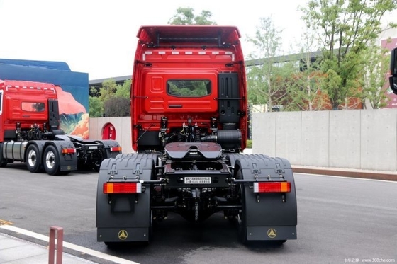 500 HP 6X4 트랙터 사용 된 0 Km 트리니티 무거운 트럭 공기 서스펜션 운전자 좌석