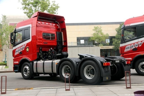 500 HP 6X4 트랙터 사용 된 0 Km 트리니티 무거운 트럭 공기 서스펜션 운전자 좌석
