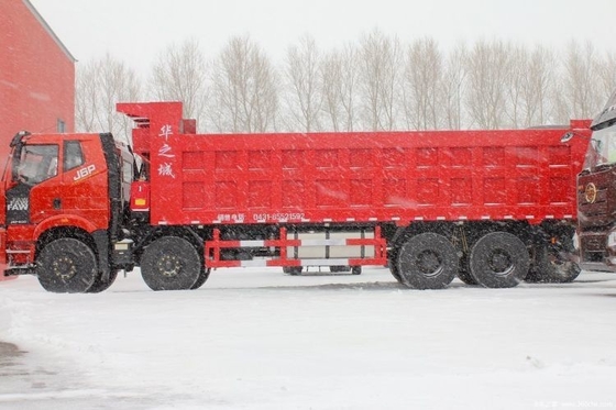 23 핫 부티크 중고차 Faw Jiefang J6P 중량 트럭 500 HP 8X4 8.5m 티퍼 트럭